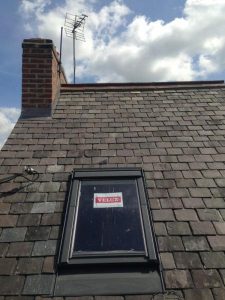 New Slate Roof and Velux Window